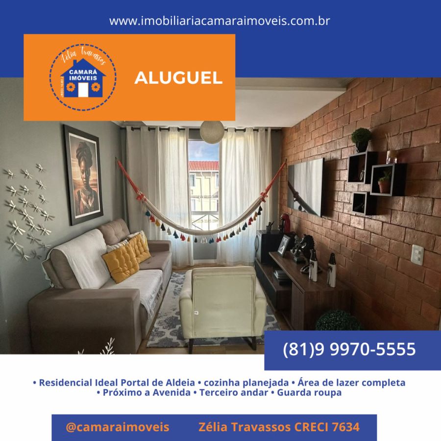 Apartamento - Aluguel - Vila da Inabi - Camaragibe - PE