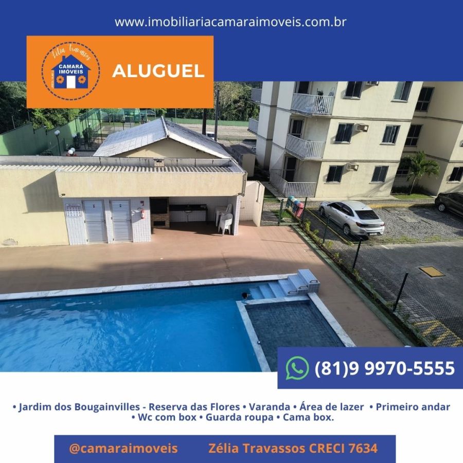 Apartamento - Aluguel - Santa Mônica - Camaragibe - PE