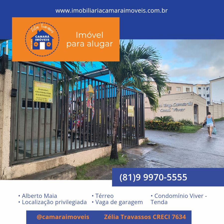 Apartamento - Aluguel - Alberto Maia - Camaragibe - PE