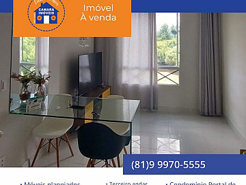 Apartamento semi mobiliado
